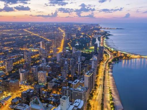 View from 360 Chicago