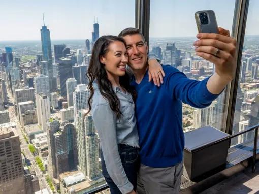 View from 360 Chicago