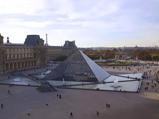 The Pyramid at the Louvre
