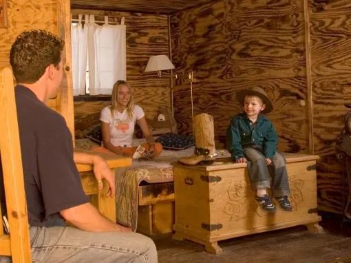 Grand Canyon Western Ranch Overnight Cabin Stay Getaway by Helicopter and Ground