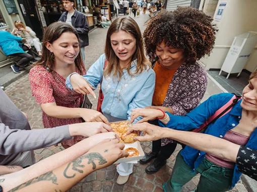 Tasting local food