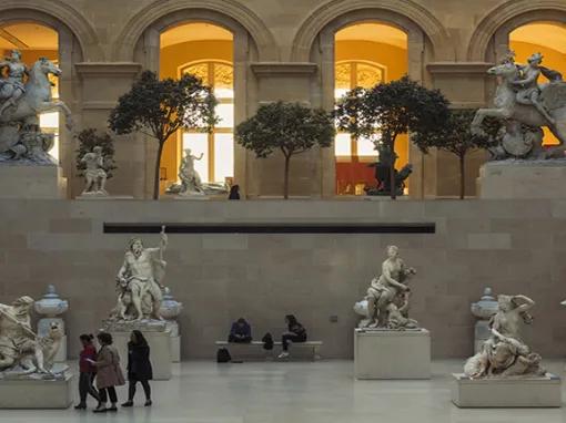 Inside the Louvre