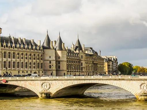 View from the River Seine