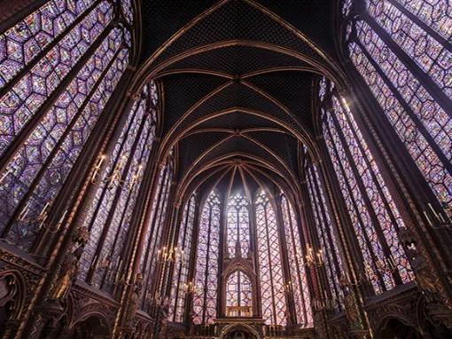 Stained glass windows