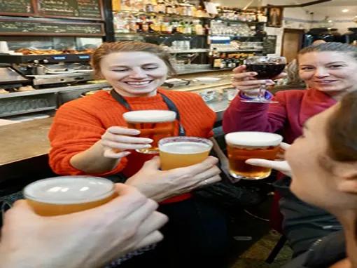 Drinking local drinks