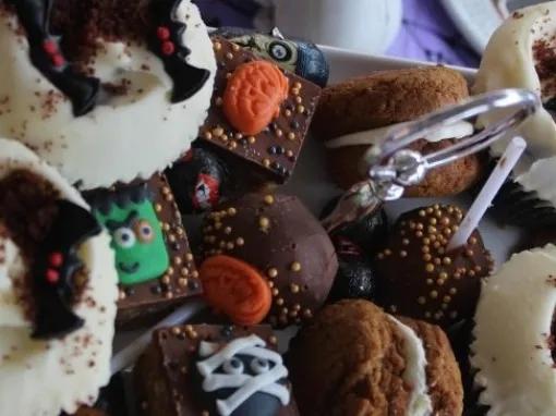 London Halloween Afternoon Tea Bus