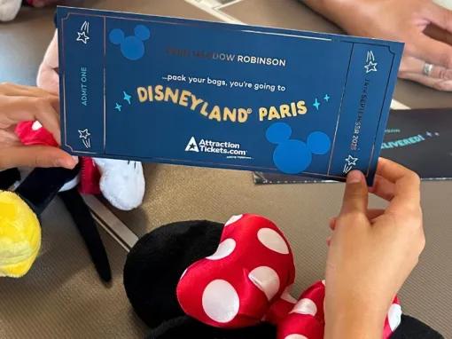 Souvenir Reveal Ticket from AttractionTickets.com