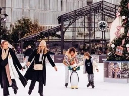 Boots presents Glide at Battersea Power Station Ice Skating