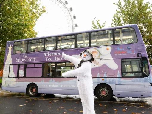 The Snowman Official Afternoon Tea London Bus Tour