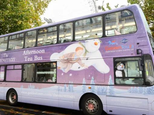 The Snowman Official Afternoon Tea London Bus Tour