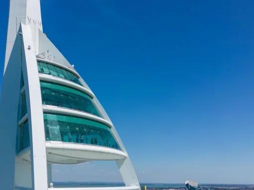 Spinnaker Tower with Afternoon Tea