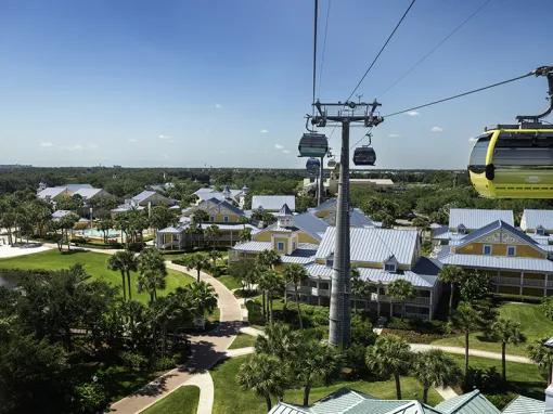 Caribbean Beach Cable cars