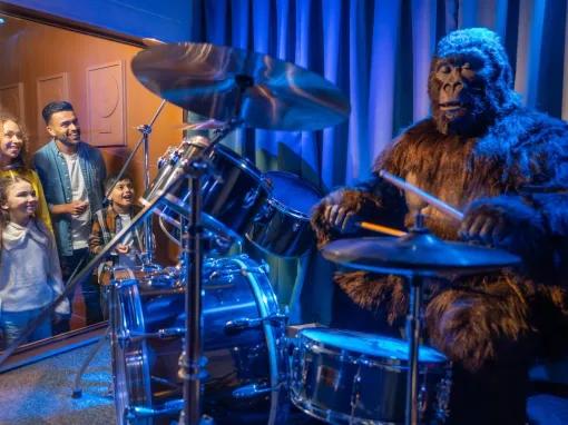 Drums at Cadbury World