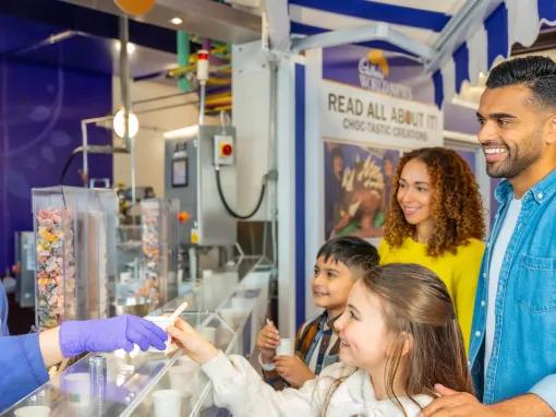 Cadbury World Testing