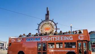 Hop-on Hop-Off Double Decker Bus Tour of San Francisco