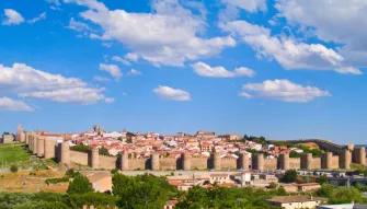 Avila and Segovia from Madrid  Avila and Segovia from Madrid