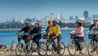 Bike the Bay over the Golden Gate Bridge to Sausalito