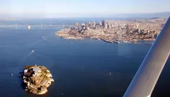 San Francisco Helicopter Tour with Sunset Dinner Cruise San Francisco Helicopter Tour with Sunset Dinner Cruise