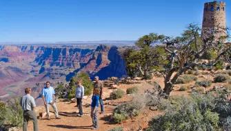 The Desert View of the Grand Canyon
