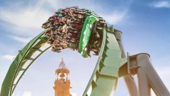 The Incredible Hulk Coaster at Universal Orlando Resort