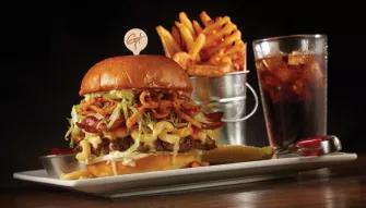 Signature Burger at Planet Hollywood Orlando