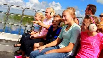 Airboat ride at Wild Florida Orlando