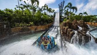Infinity Falls at SeaWorld Orlando