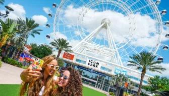 Selfie at the Wheel at ICON Park Orlando