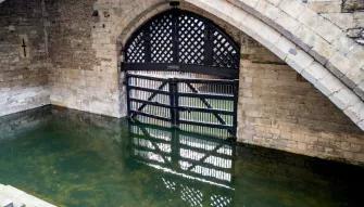 Traitors Gate at the Tower of London