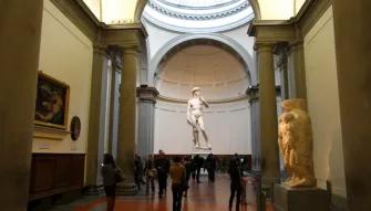 Statue of David at the Accademia Gallery