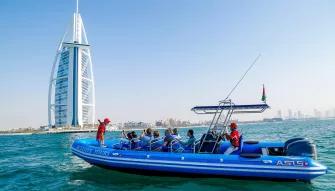 Dubai Speedboat Tour included with the Dubai Explorer Pass