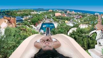 Drop Water Slide at Siam Park Tenerife Tower of Power Water Slide at Siam Park in Tenerife