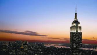 Empire State Building at Sunset