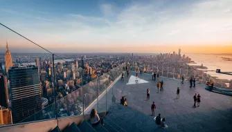 View from the Edge Sky Deck at Hudson Yards