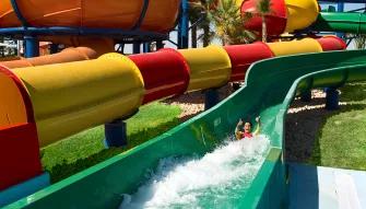 Boy on Wave Rider at LEGOLAND Dubai Water Park