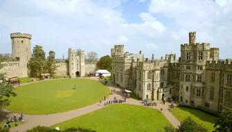 Exterior of Warwick Castle