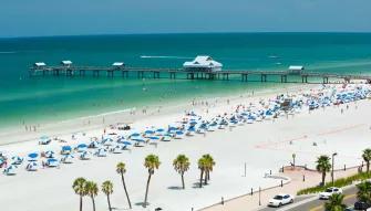Clearwater Beach in Florida