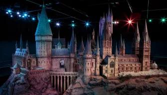 Model of Hogwarts at the Warner Bros. Studio Tour London