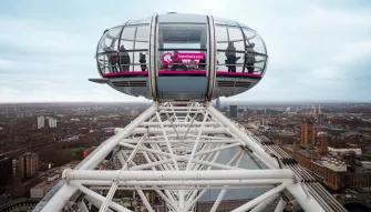 View from the top of the London Eye