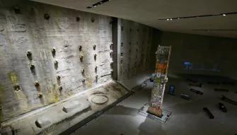 Slurry Wall at the 9/11 Memorial Museum