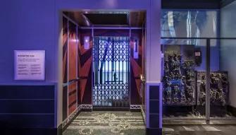 Empire State Building in-house exhibit celebrating the site in the 1920s