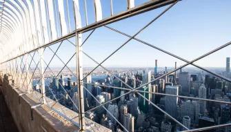 View from the Empire State Building Observatory