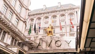 Lunch with Champagne for Two at Gordon Ramsay's Savoy Grill