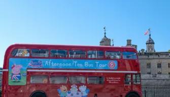Peppa Pig Afternoon Tea Bus Tour for Two Adults and Two Children