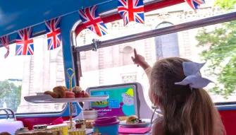 Peppa Pig Afternoon Tea Bus Tour for Two Adults and Two Children