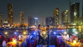 Evening Dhow Dinner Cruise on Dubai Marina