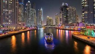 Evening Dhow Dinner Cruise on Dubai Marina