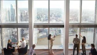 London The View from the Shard - View Window London The View from the Shard - View Window