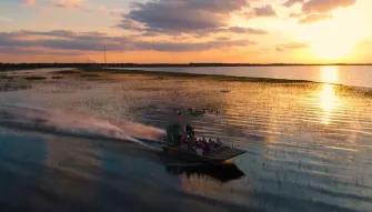 Boggy Creek Sunset Airboat Tour Boggy Creek Sunset Airboat Tour