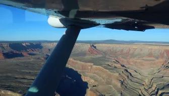 Highlights Over the Grand Canyon